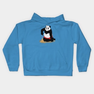 playing in the sand Kids Hoodie